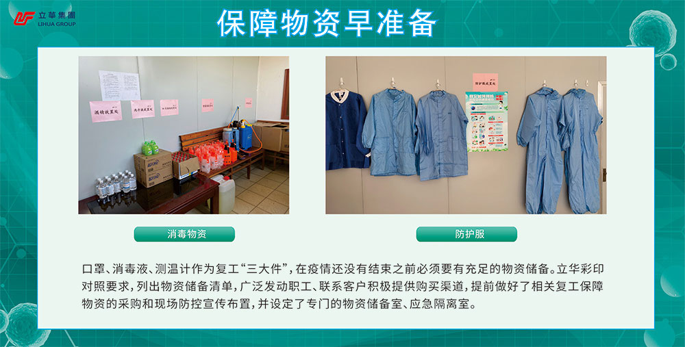 Lihua Color Printed Cooperates with Policies to Actively Fight the Epidemic