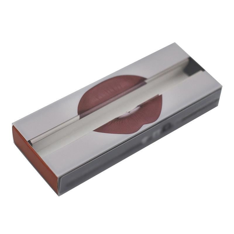 Custom Wholesale Transparent Small Private Label Clear Plastic Drawer Package Box Lip Gloss Packaging