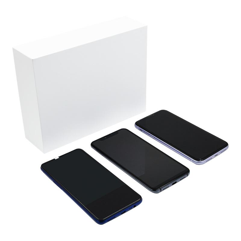 Caja de teléfono móvil blanco personalizada